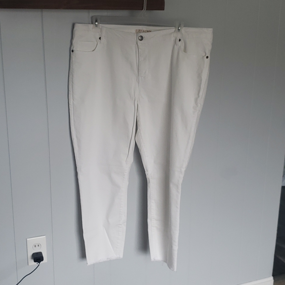 White Women’s Jeans - Classic Straight Fit